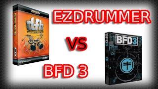 EZ DRUMMER vs BFD 3 (Comparing)