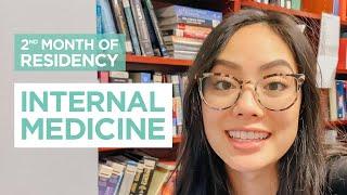 INTERNAL MEDICINE resident day in the life | intern year