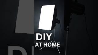 How To Create Softbox Light At Home DIY #studiolighting #diylighting