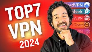 Las 7 Mejores VPNs - ¡ Mi honesta clasificación de VPN en 2024 !