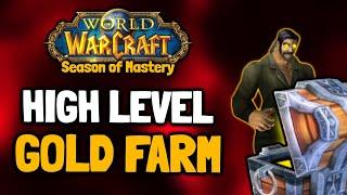 High Level GOLD Farming in classic season of mastery