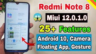 Redmi note 8 Miui 12.0.1.0 new update features, floating window | redmi note 8 Android 10 features