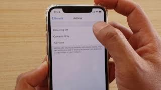 iPhone 11 Pro: How to Enable / Disable AirDrop