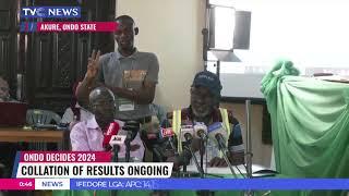 #OndoDecides2024: INEC Announces Election Results From Ile Oluji/Oke-Igbo