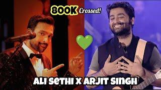 Ali Sethi talk about Arijit Singh  | Live IG Video | Aayat Song  Bajirao Mastani