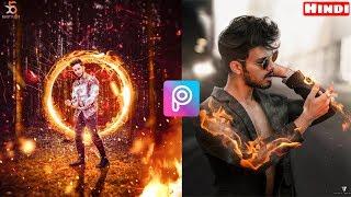 Picsart Incredible Fire Concept | Picsart fire Manipulation photo editing Tutorial | Xafar Studio