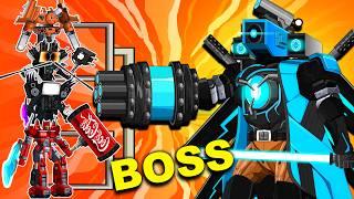 Transformers Tank: Giant Camera Upgraded VS Titan Iphone 15 / Coca Cola Robot | Arena Tank Cartoon