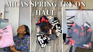 SHOP MICAS Spring Fashion Try-On Haul 2023 | Shop Micas Haul | Ore Lawal
