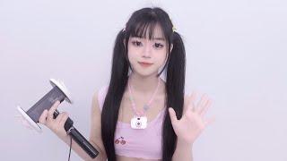 晓美 Xiao Mei ASMR  舔耳口腔音喘息 Ear Licking  Licking And Eating Ear Licking