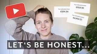 Full Time YouTuber | My Honest 1 Year Update | How I Feel & My Income With a Small Channel