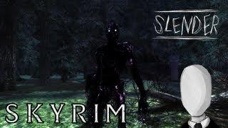 Skyrim Mod: Slender - Skyrim Edition