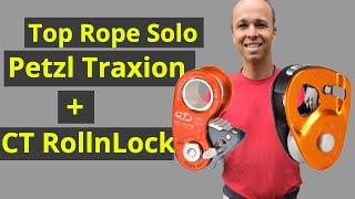 Top Rope Solo with Petzl Micro Traxion and Climbing Technology RollnLock