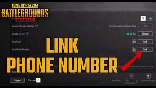 How to Link Phone Number on Pubg Mobile 2024
