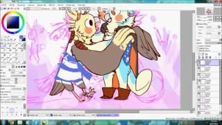 Kiss the girl-videodraw!!