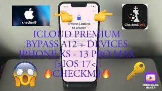 A12+ ICLOUD BYPASS CHECKM8 IPHONES XR - 13 PRO MAX ON LATEST IOS 17 