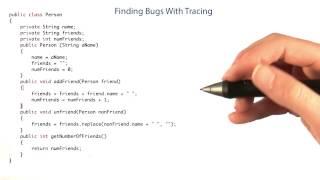 Finding Bugs with Tracing, Part 1 - Intro to Java Programming