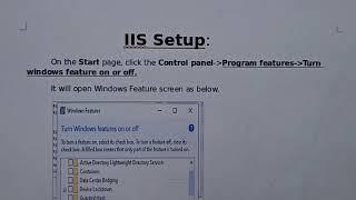 Php with IIS server