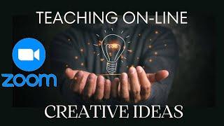 Teaching Online with Zoom- Ideas to try with your students #zoom #teachonline