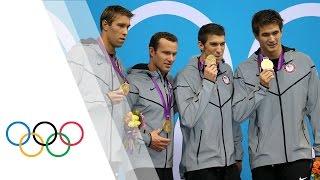 Michael Phelps' Final London 2012 Race - Men's 4 x 100m Medley | London 2012 Olympic Games