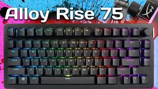 8000 Hz, hot-swappable, компактна и различна геймърска клавиатура - HyperX Alloy Rise 75 ревю