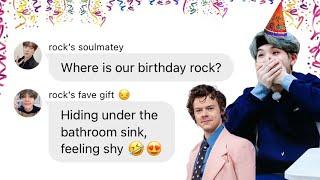 BTS TEXTS ► a hAirY surprise for shy b'day boi suga