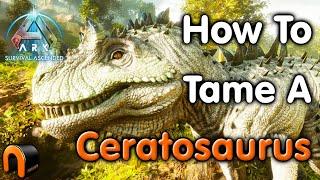 Ark How To Tame A CERATOSAURUS & Abilities!