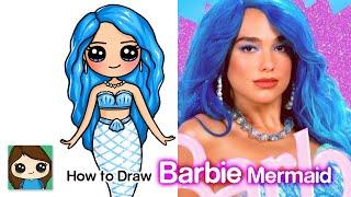 How to Draw Barbie Mermaid | Dua Lipa