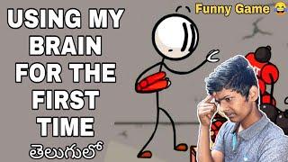 playing HENRY STICKMIN funny game   || Telugu