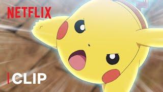 Ash & Pikachu Save Ivysaur From Team Rocket   Pokémon Journeys: The Series | Netflix After School