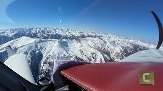 Crossing the Austrian Alps at 9000 feet