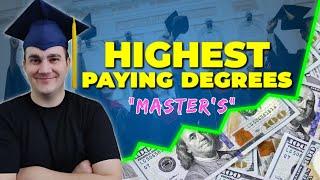 MASTER'S Degrees That Pay BIG (Fastest Degrees)