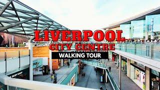 LIVERPOOL CITY CENTRE 2024!! Walking Tour 4K | Spring 2024 | St George's Hall, Liverpool One