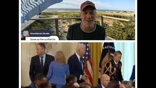 SHOCKING Biden tries kissing wrong wife | Opie Radio podcast