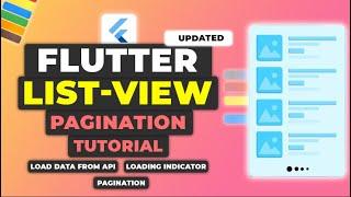 Flutter Pagination Tutorial | Flutter Infinite Scrolling Pagination Guide | Load More Data ListView