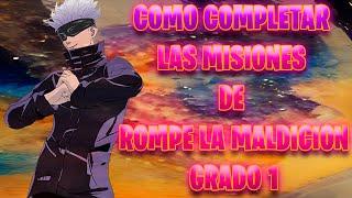 CÓMO COMPLETAR LAS MISIONES DE ROMPE LA MALDICIÓN GRADO 1 | Fortnite x Jujutsu Kaisen T3C4 2023