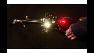 Ghostbusters aluminium Hero style Neutrona wand with GBfans light kit.