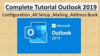 Microsoft Outlook 2019- complete tutorial for Beginners in Hindi