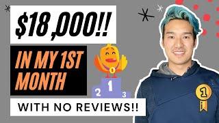 Amazon FBA Product Launch Strategy - $18K in 1 month With ZERO REVIEWS!!