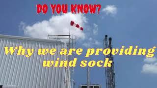 Do you know? What is wind sock/Air indicator wind sock/How to check speed and direction of wind?
