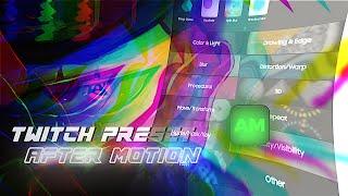 Most Used Shake By Pro | After Motion | Twitch Preset !