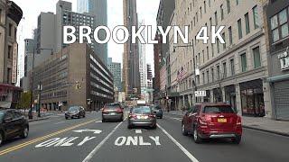 Driving Downtown - Brooklyn 4K - New York City