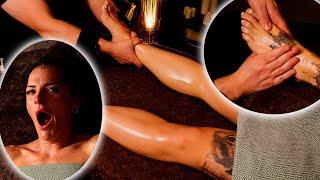 ASMR Deep Tissue Foot & Leg Massage | Relaxation & Pain Relief