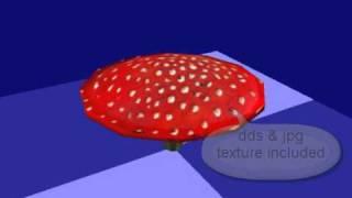 3D Model of Mushroom