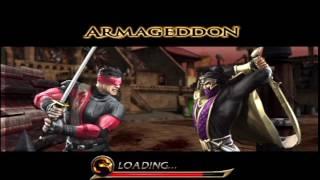 Mortal Kombat: Armageddon (PlayStation 2) Arcade as Kenshi