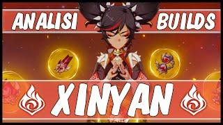 [ Genshin Impact ITA ] XINYAN ANALISI / BUILD - Armi, artefatti e compagni di team consigliati