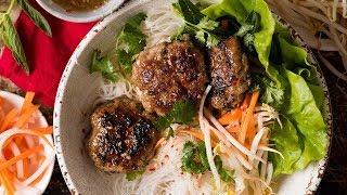 Bun Cha - Vietnamese Meatballs!