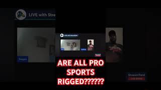 Facts over Hate with Taegoe & E Da Menace. Are sports rigged? #Sports ##Rigged #Pro #NFL #NBA #MLB