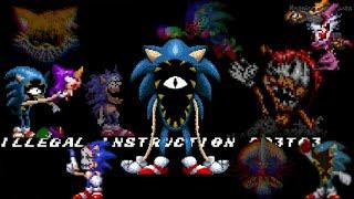 Sonic.FBX - Revisit - Sonic Creepy.EXE Game - All Versions of Sonic.FBX