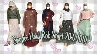 SHOPEE HAUL ROK CANTIK DAN MURAH!!!