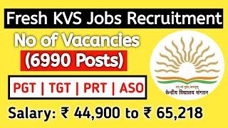 6990 kvs job recruitment 2022 - kvs recruitment 2022-23 | kvs vacancy update | jkssb online tutorial